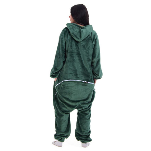 Snuggs Blanket Onesie Green
